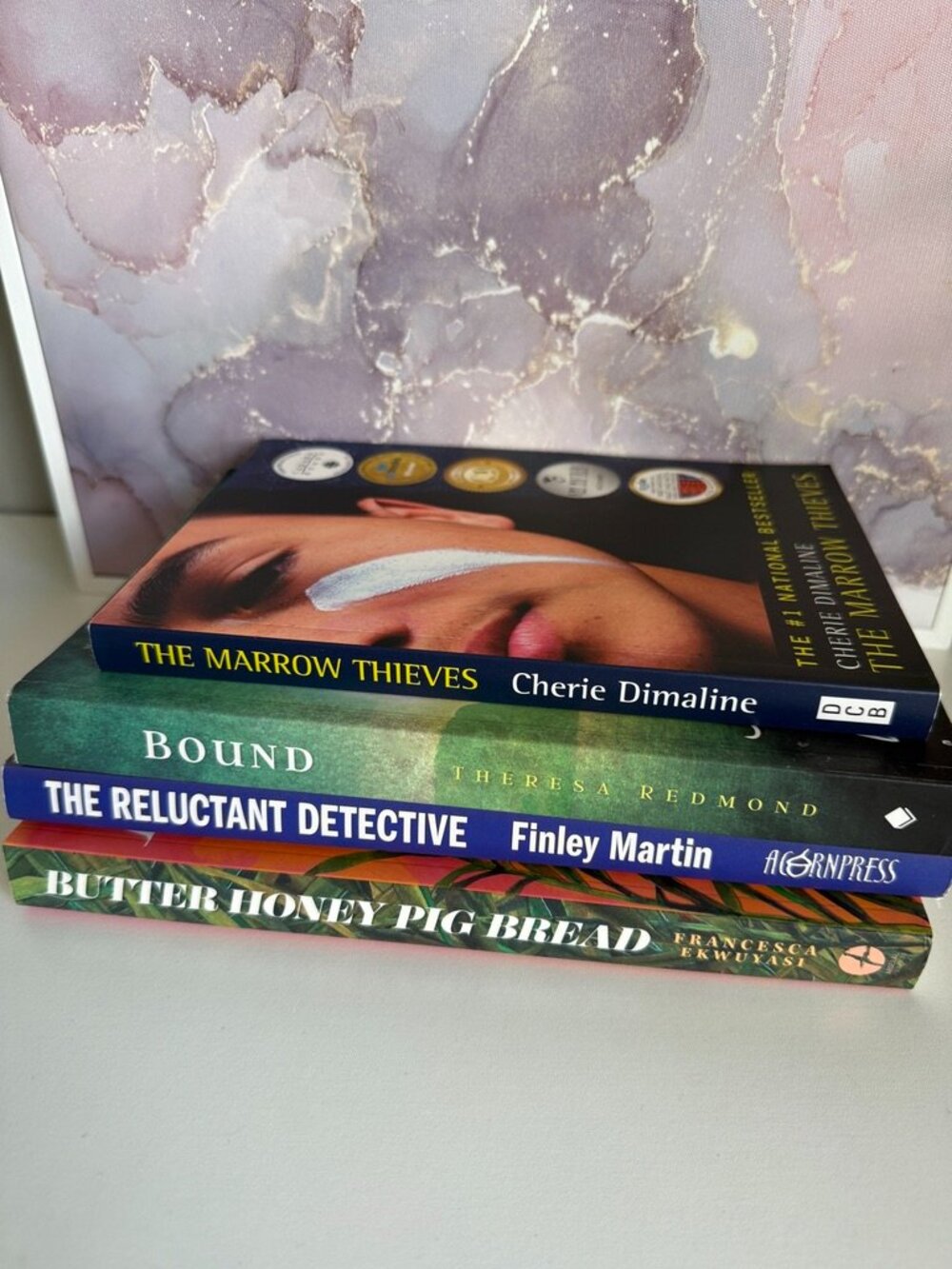 TITLE: 4 Book Canadian Fiction Bundle | Marrow Thieves + Butter Honey Pig Bread